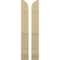 Ekena Millwork Americraft 2-Board (3 Batten) Wood Joined Board-n-Batten Shutters w/ Arch Top, ARW401BQ207X77NTH, PR ARW401BQ207X77NTH - alternate 1